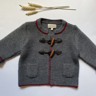 Gilet Bonnet à Pompon
